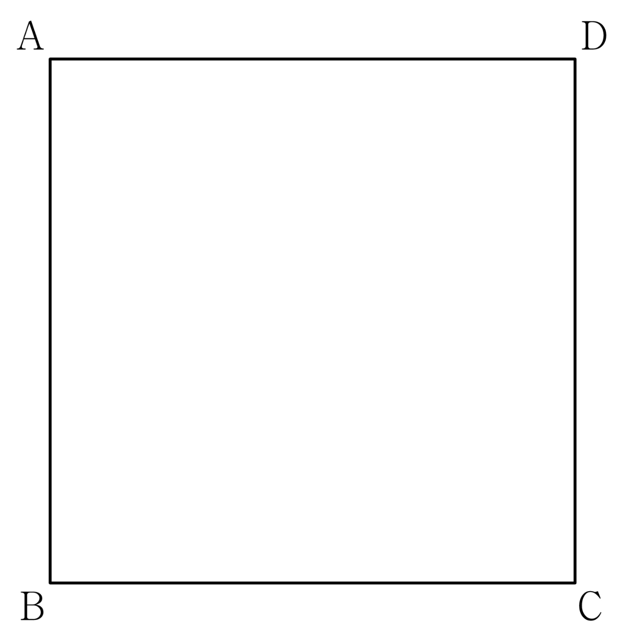 정사각형 ABCD